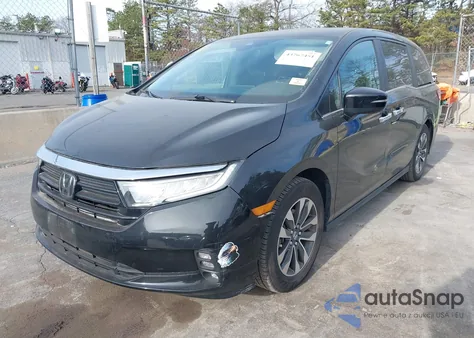 2024 Honda Odyssey Ex-L from USA, damaged, VIN 5FNRL6H65RB018907